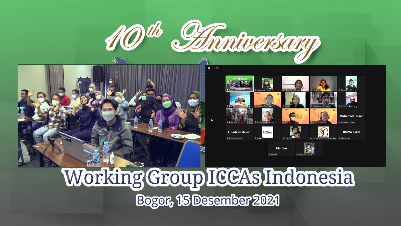 Memperingati 10 tahun Working Group ICCAs Indonesia: saatnya berkumpul kembali untuk memperkuat wilayah kehidupan.